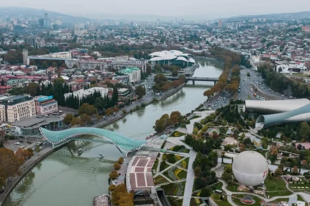 Rike Park, Modern Oasis, Cable Car & City Views, Tbilisi
