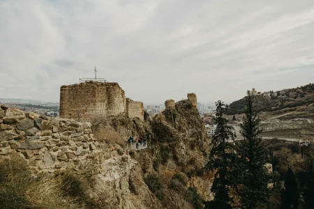 Tbilisi Old Town Wall Ruins